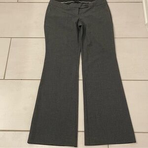 Body victoria size 6 the kate fit houndstooth flare casual Gray Pants